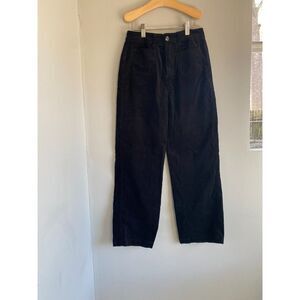 Copper Key Big Girls Black Velvet Wide Leg Pants size 12